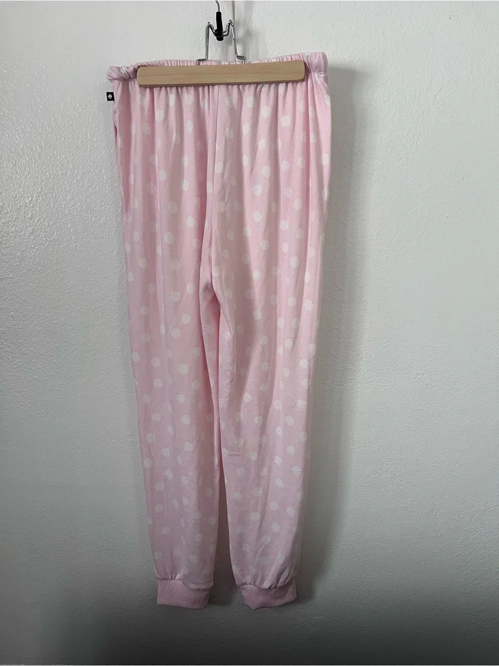 Kate Spade Pink White Polka Dot Pajama Set Size M NWOT